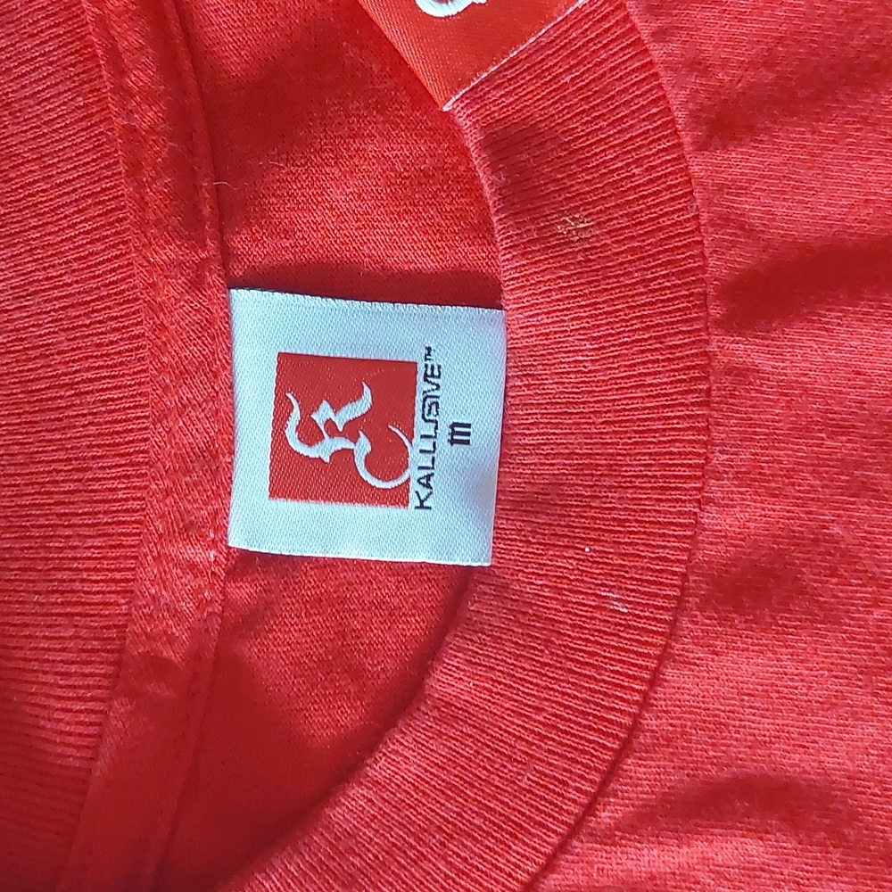 KALLUSIVE Red graphic T- shirt size Medium - Picture 4 of 8